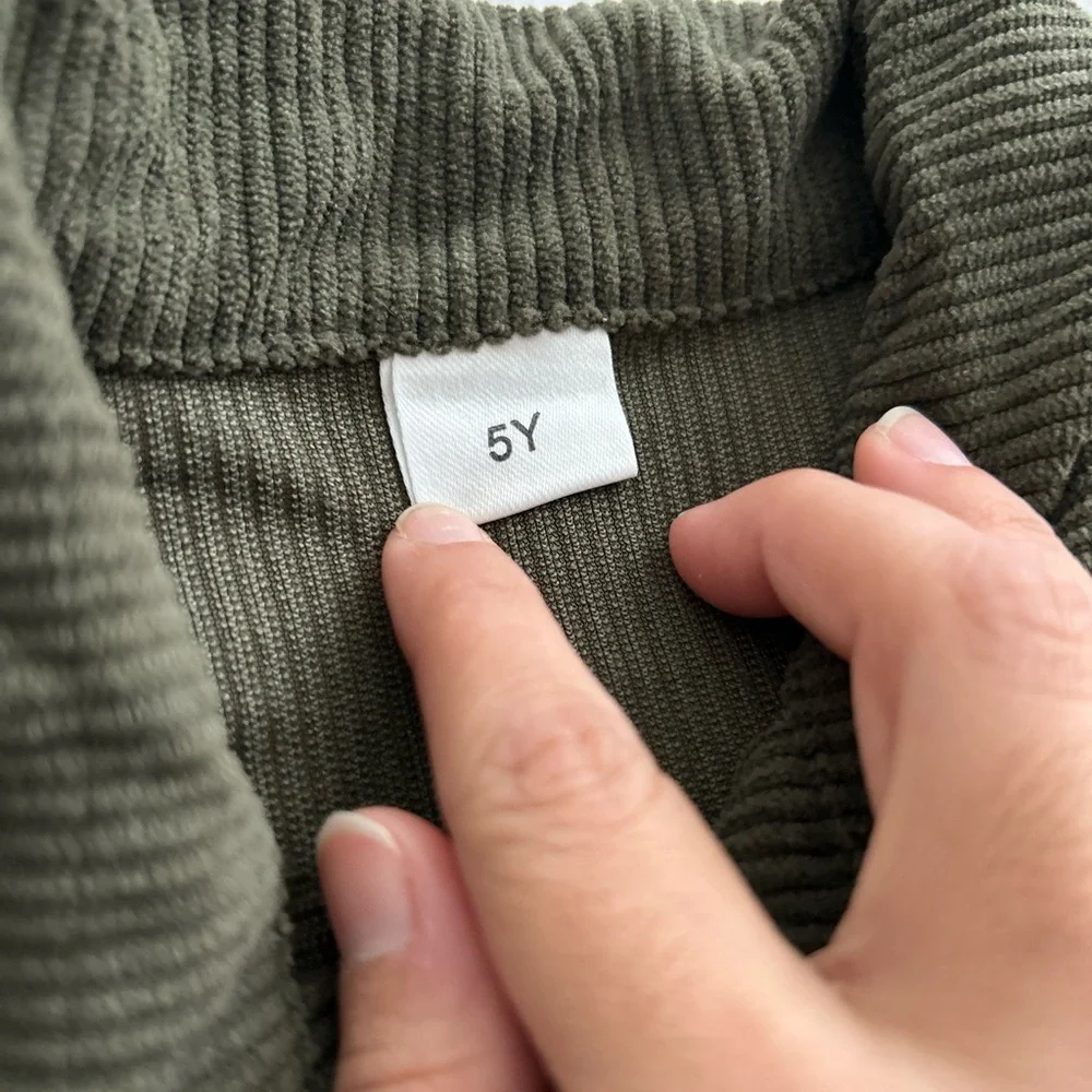 Kids Olive Green Set